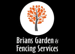 Brian's Garden & Fencing Services logo