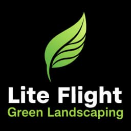 Lite Flight Green Landscaping logo