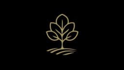 Luxury landscaping logo