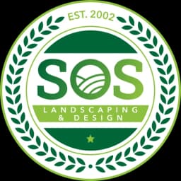 SOS Landscaping & Design logo