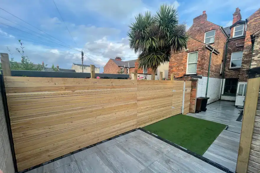 Artificial grass installation by A Better Garden