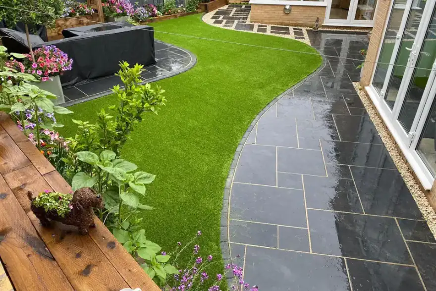Artificial grass installation by A Bit of Green