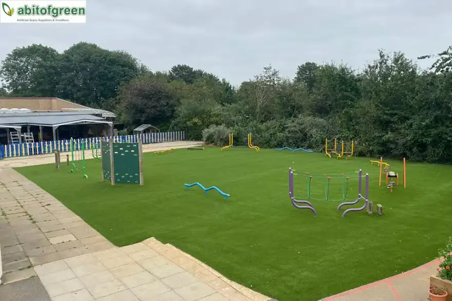 Artificial grass installation by A Bit of Green