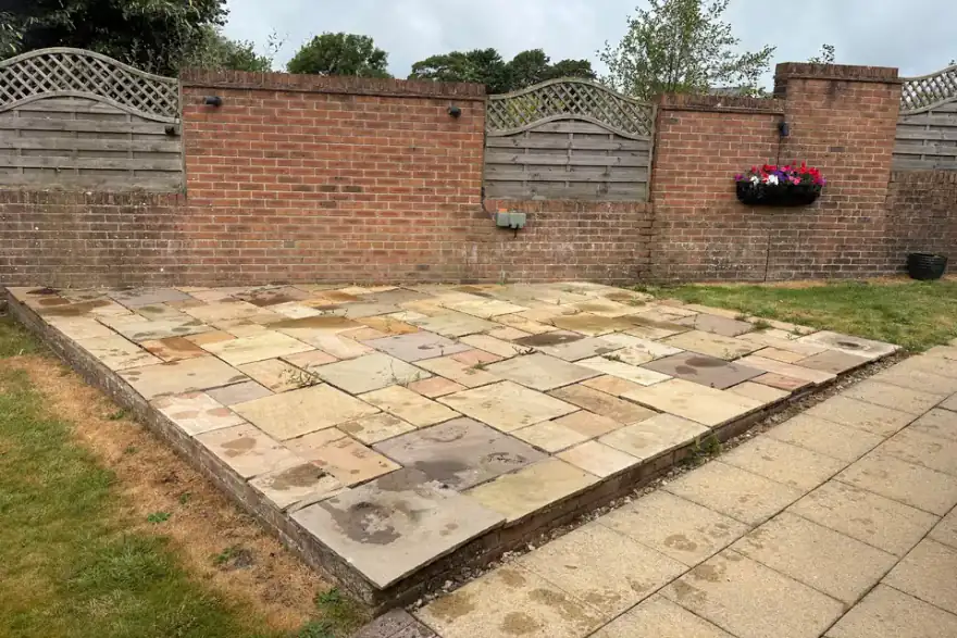 Artificial grass installation by A1 Resin LTD