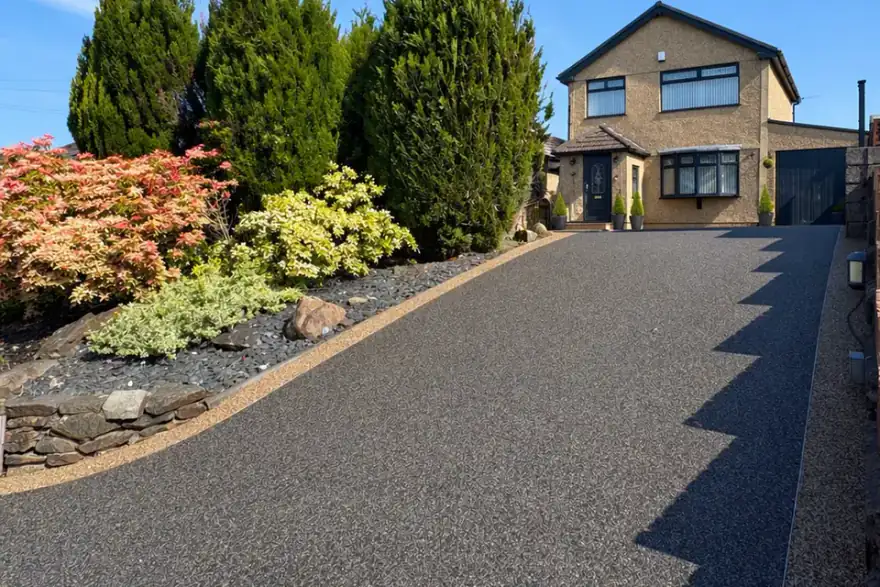 Artificial grass installation by A1 Resin LTD