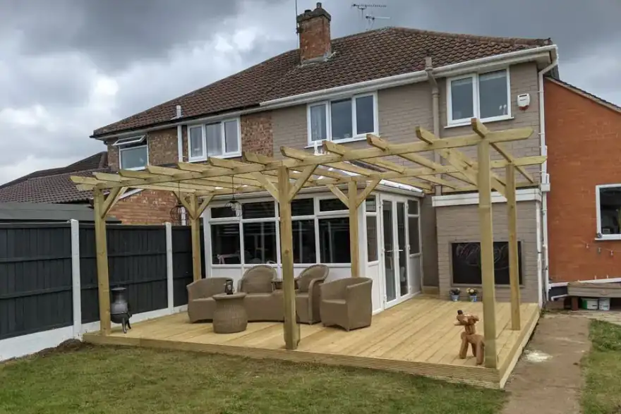 Artificial grass installation by AA Bespoke