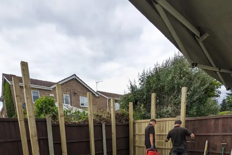 Artificial grass installation by AA Bespoke - Specialists in Decking, Paving, Fencing, Artificial Grass & Landscaping, Nottingham