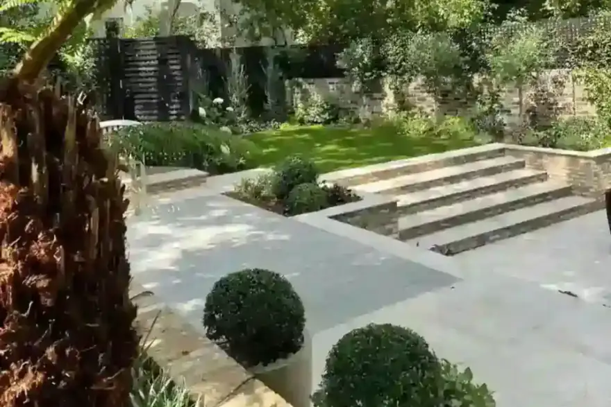 Artificial grass installation by Above & Beyond Landscapes
