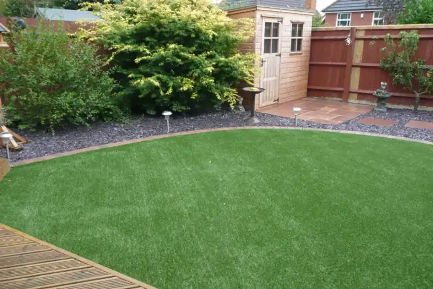 Artificial grass installation by Acer Artificial Grass