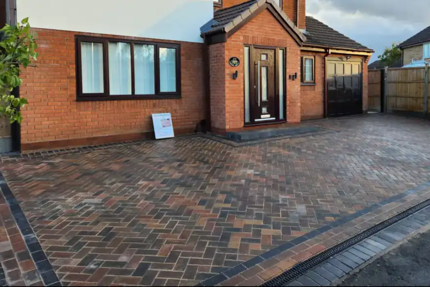 Artificial grass installation by Advanced Driveways