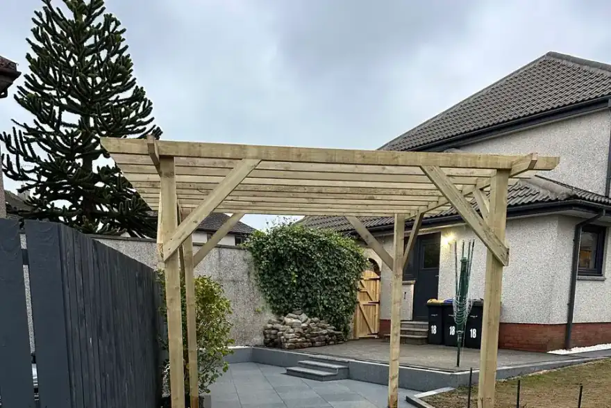 Artificial grass installation by AKI Landscaping & Garden Rooms