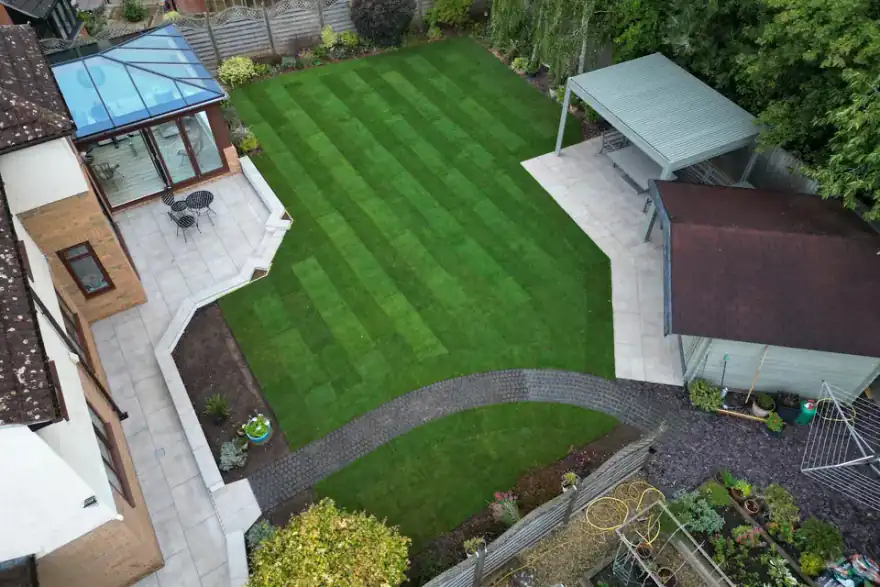 Artificial grass installation by Alfies Landscape Gardening