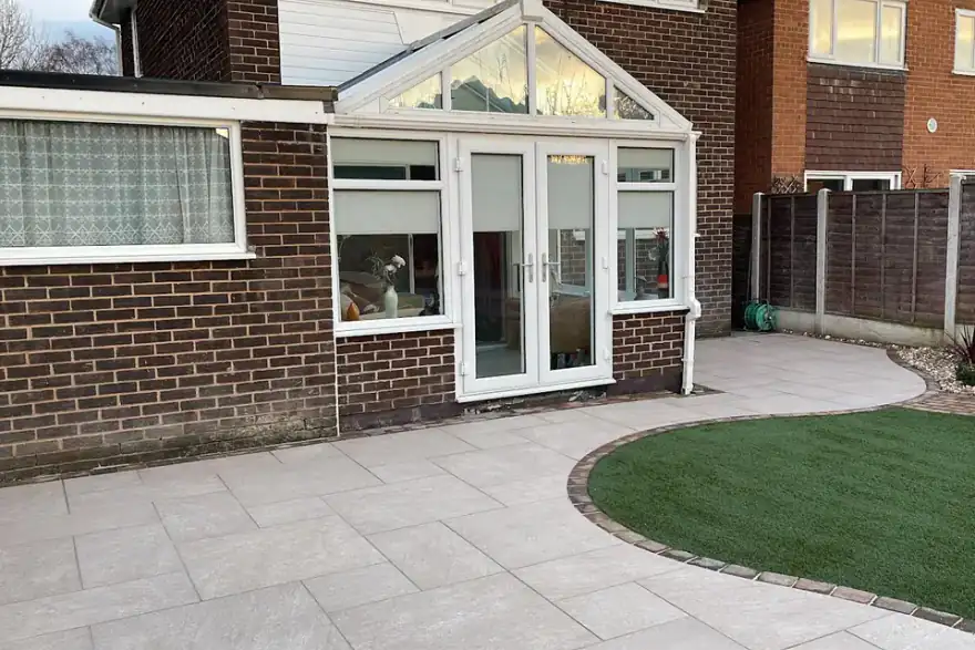 Artificial grass installation by All Seasons Bespoke Gardens & Driveways Ltd