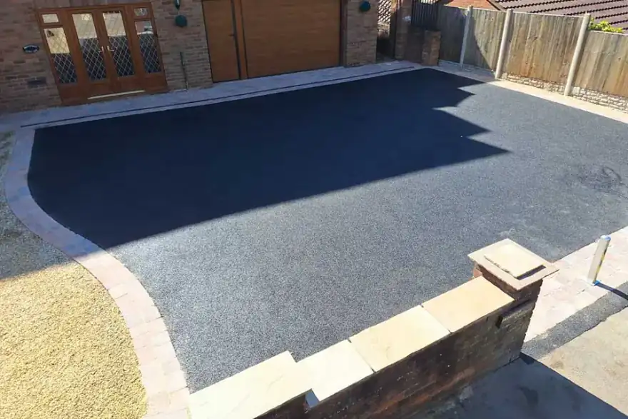 Artificial grass installation by All Seasons Landscapes and Driveways Ltd