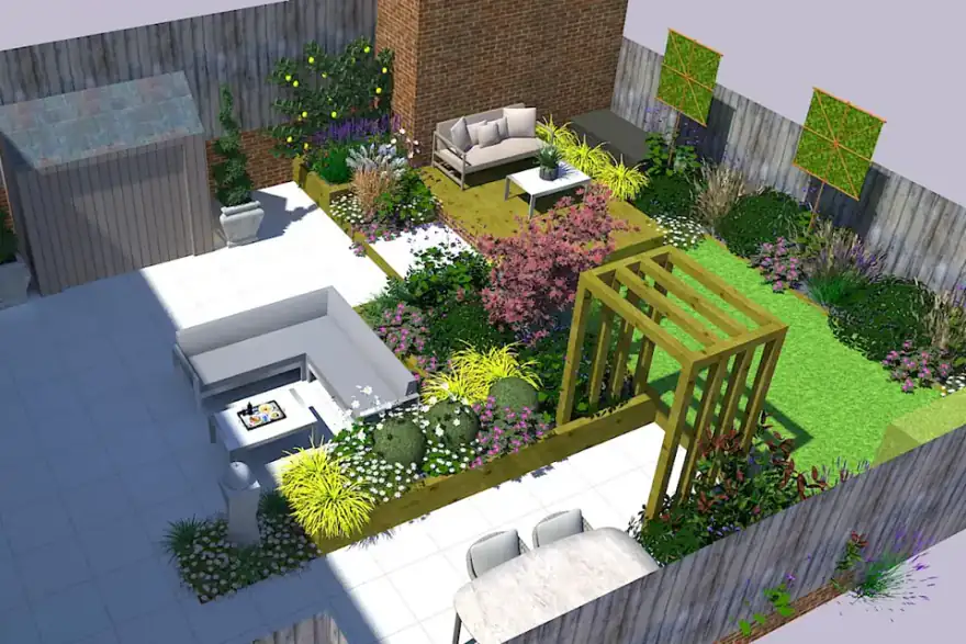 Artificial grass installation by All Seasons Landscapes