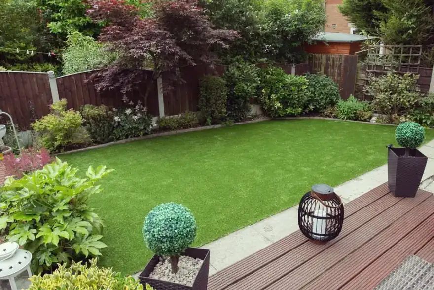 Artificial grass installation by Alternative Grass