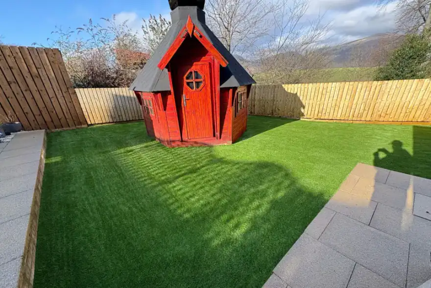 artificial grass installation