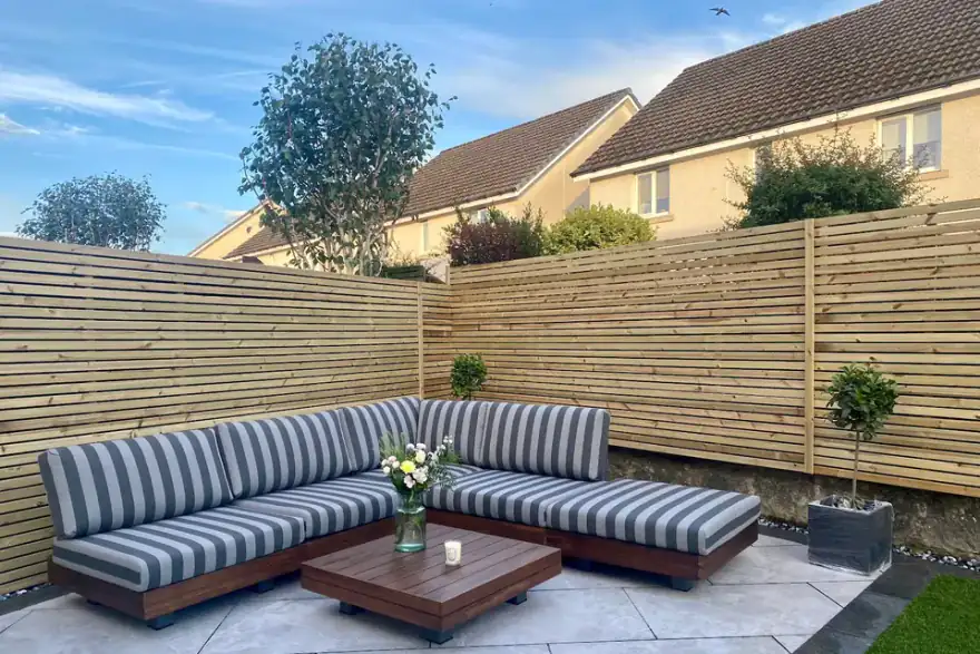 Artificial grass installation by AMAC Landscaping Scotland