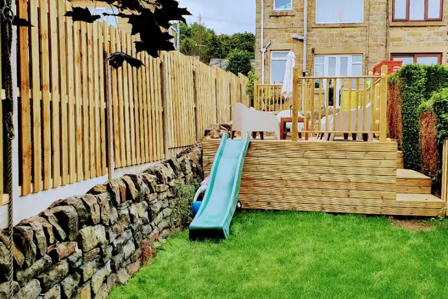 Artificial grass installation by Antscapes & Groundworks Ltd