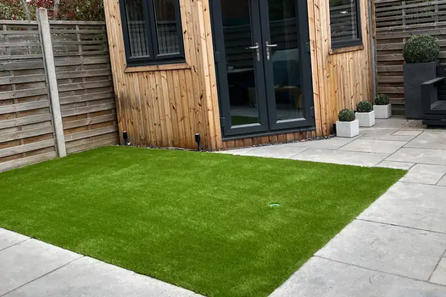 Artificial grass installation by Arnold Artificial Grass
