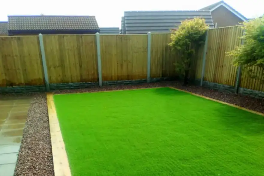 Artificial grass installation by Arti Grass
