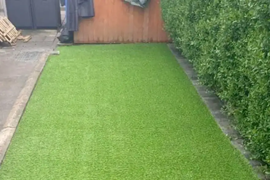 Artificial grass installation by Arti Grass