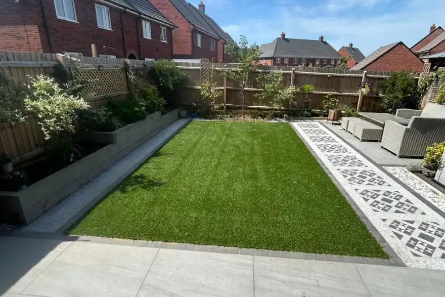 Artificial grass installation by Artificial Grass & Turf Solutions