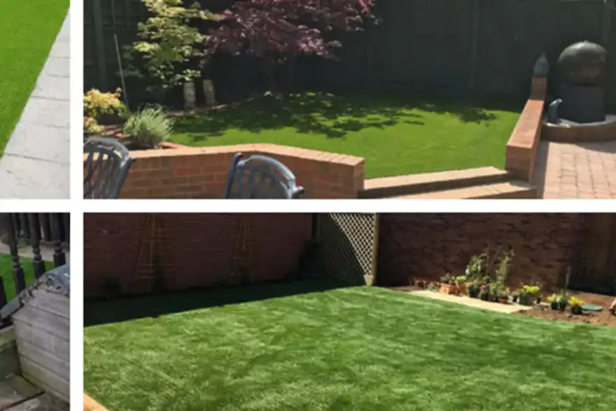 Artificial grass installation by Artificial Grass & Turf Solutions