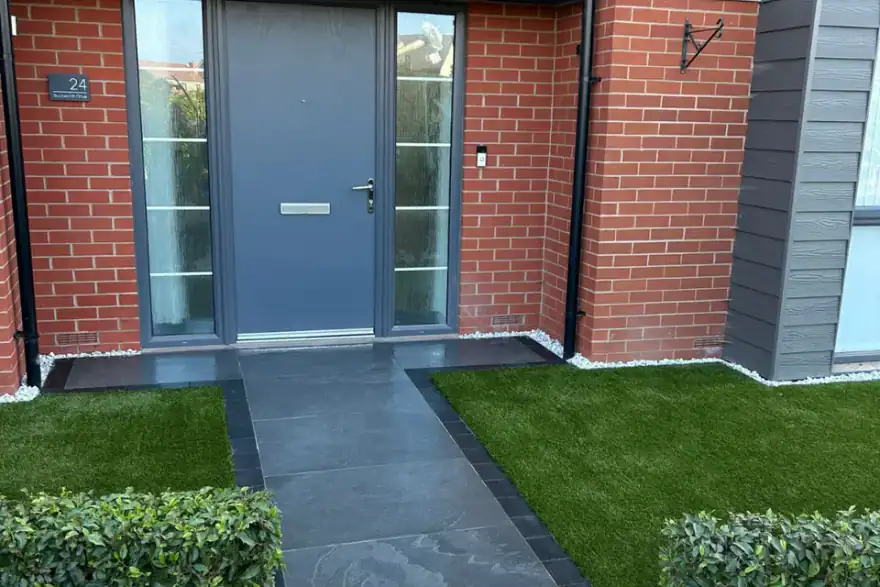 Artificial grass installation by Artificial Grass & Turf Solutions