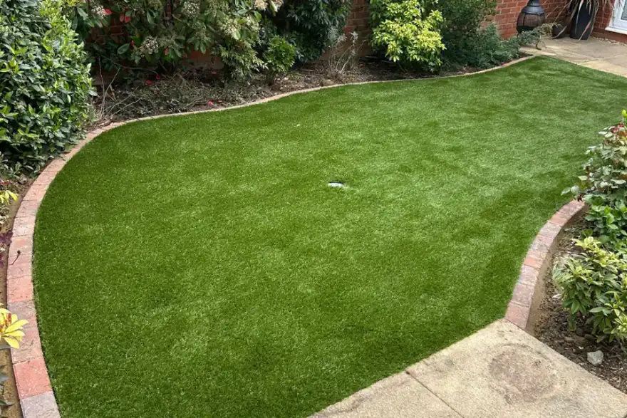 Artificial grass installation by Artificial Grass & Turf Solutions