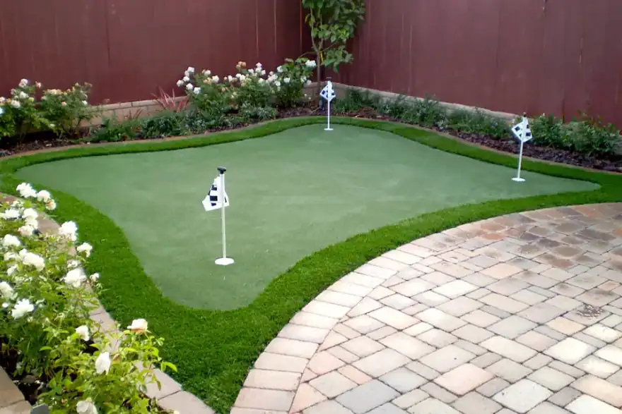 Artificial grass installation by Artificial Grass Cornwall