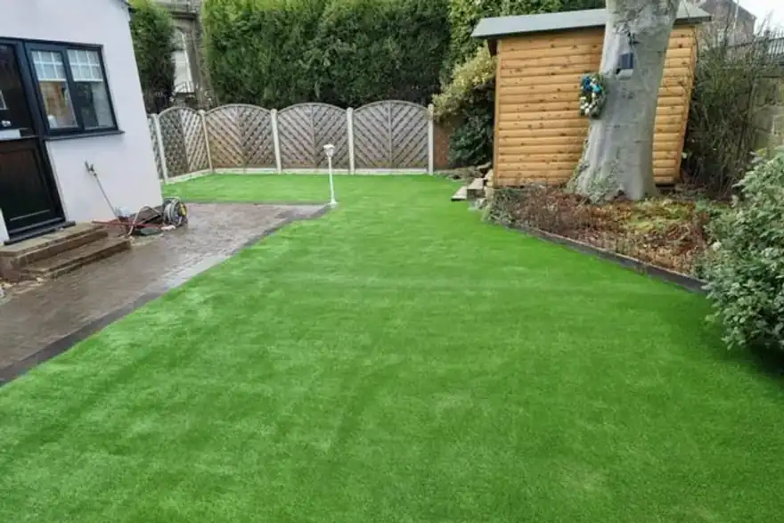 Artificial grass installation by Artificial Grass Huddersfield