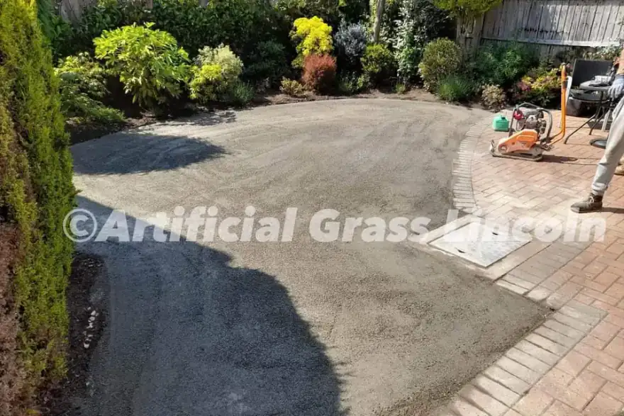 Artificial grass installation by Artificial Grass Lincoln