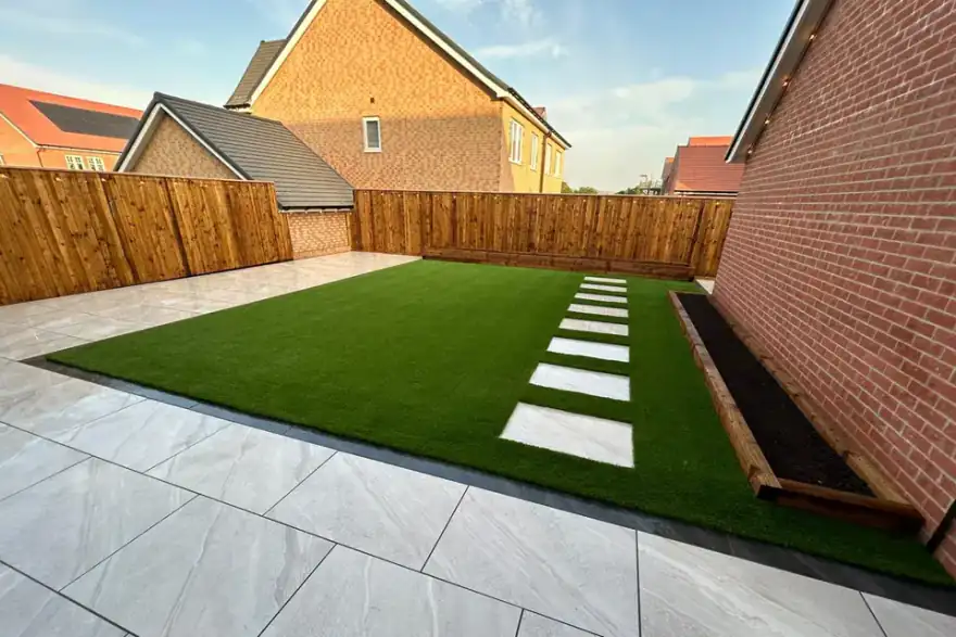 Artificial grass installation by Artificial Grass North East