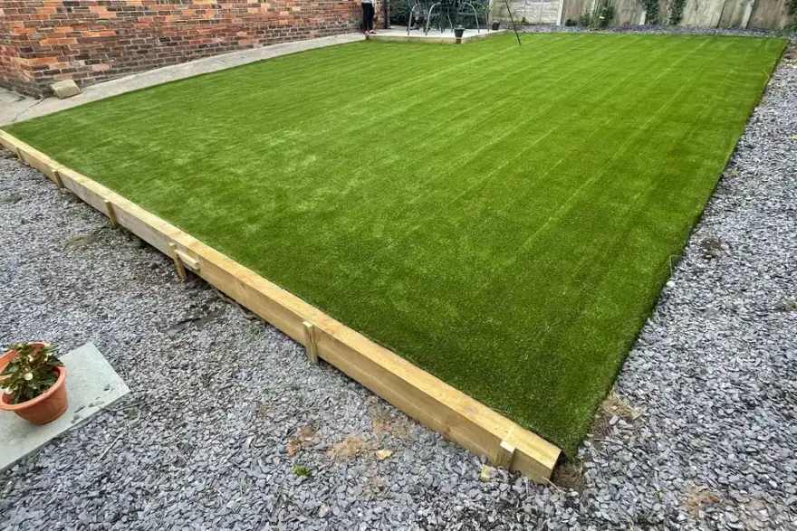 Artificial grass installation by Artificial Grass UK