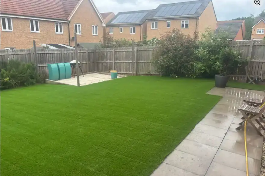 Artificial grass installation by Artificial Grass Yorkshire
