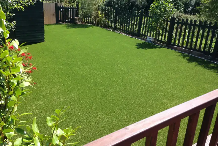 Artificial grass installation by Artificial Lawns Plymouth