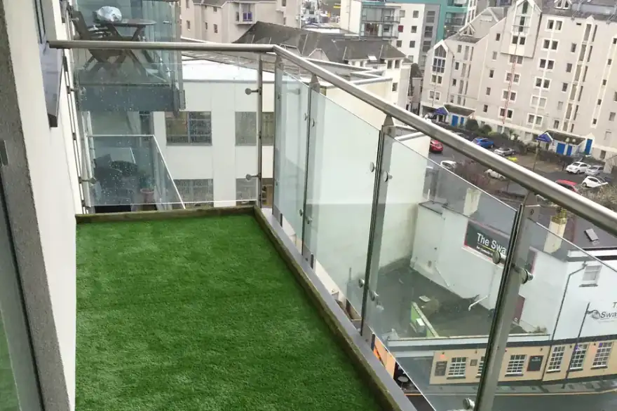 Artificial grass installation by Artificial Lawns Plymouth