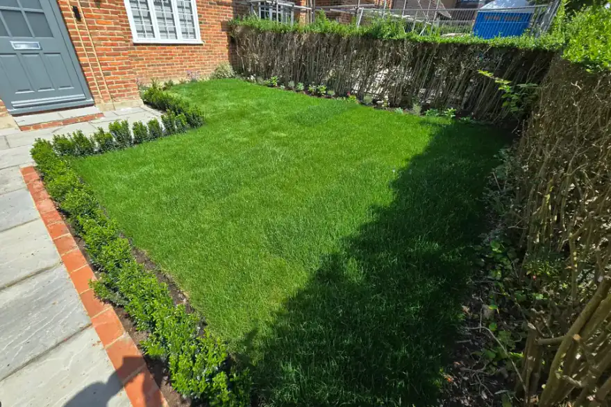 Artificial grass installation by Artificial Lawns Supply And Fitting