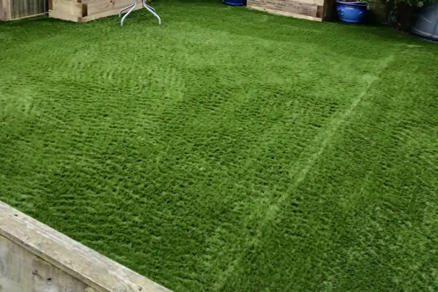 Artificial grass installation by Arty Lawn S