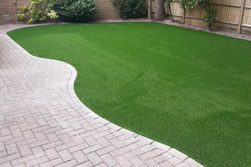 Artificial grass installation by Arty Lawn S
