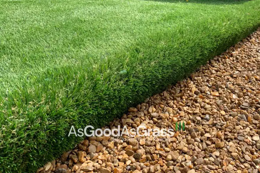 Artificial grass installation by As Good As Grass