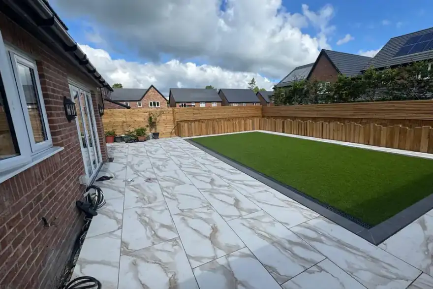 Artificial grass installation by As Good As Grass
