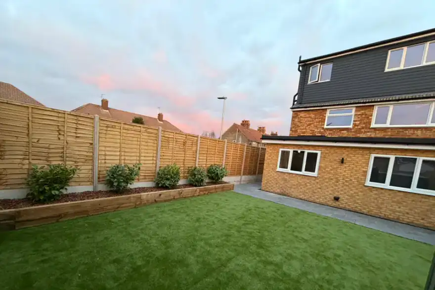 Artificial grass installation by AstarGardens