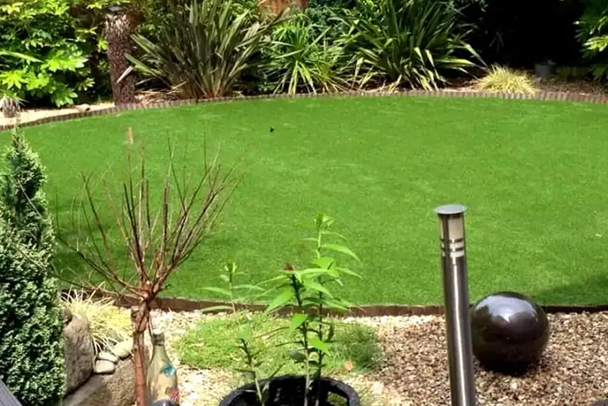 Artificial grass installation by AVA Artificial Grass