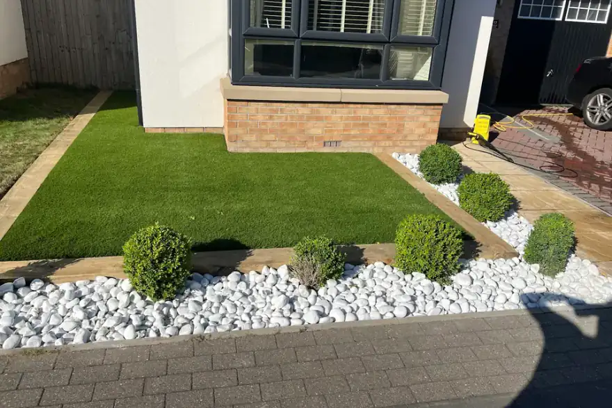 Artificial grass installation by AVA Artificial Grass