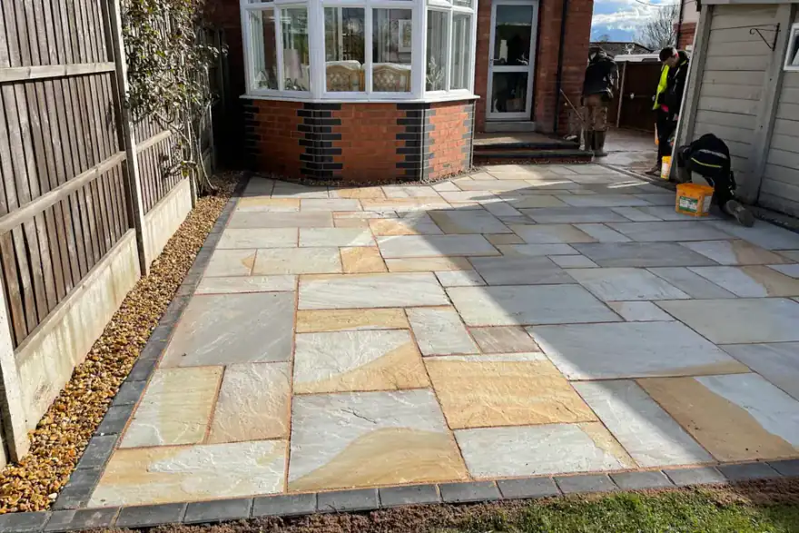 Artificial grass installation by B R Building and Landscapes