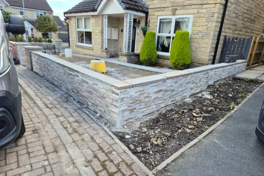 Artificial grass installation by Bairstows Landscaping