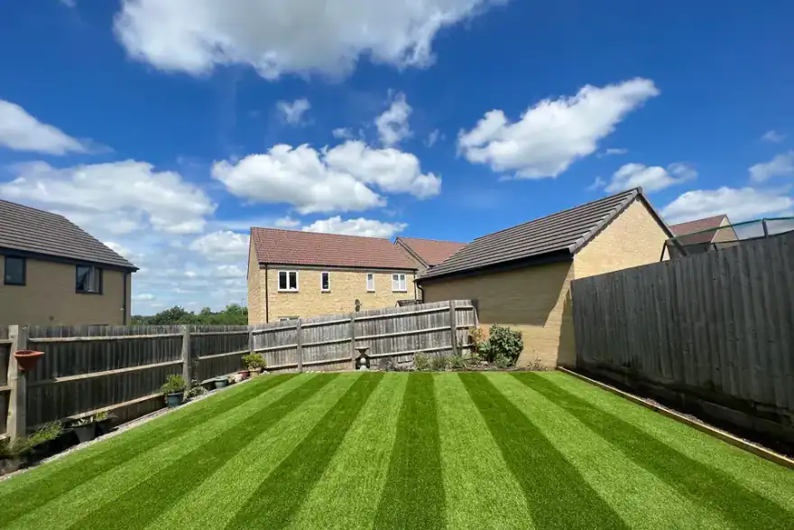 Artificial grass installation by Bath Artificial Grass Company