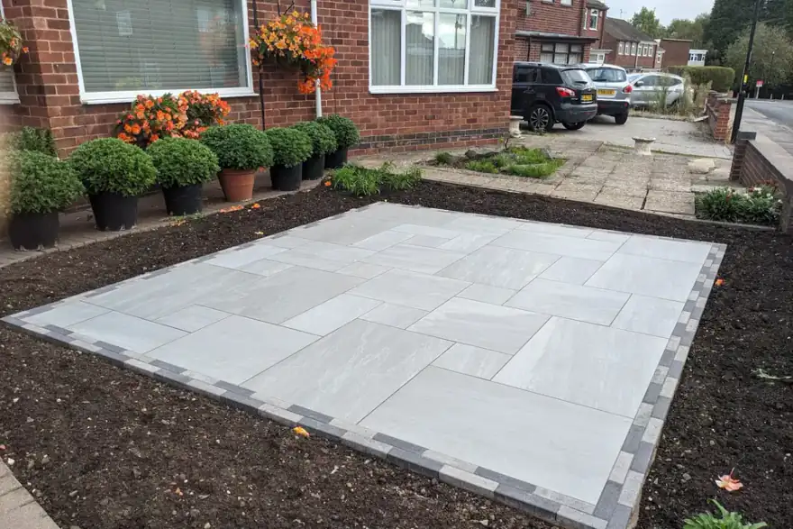 Artificial grass installation by BB Landscapes Limited
